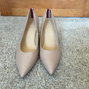 Tommy Hilfiger Beige Pointed Heels